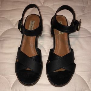Steve Madden sandals black/brown size 7.5